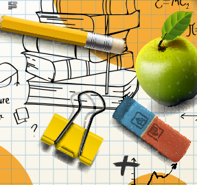 Educational concepts with books