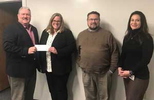 Heath W. Renninger, superintendent; Mrs. Andrea Hatter, Cardinal media advisor; Mr. Jason Dusko, Cardinal media advisor; and Mrs. Jodie Dermo, business administrator.