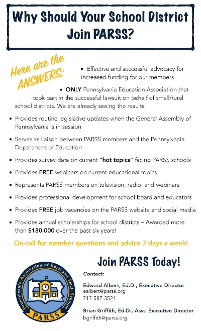 Why Join PARSS flyer