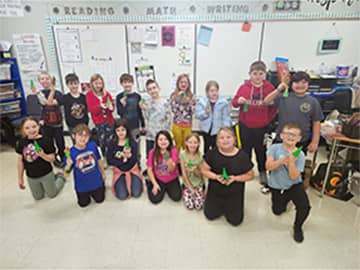 Group of students in a classroom