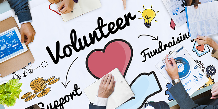 Volunteer, Support, Fundraising
