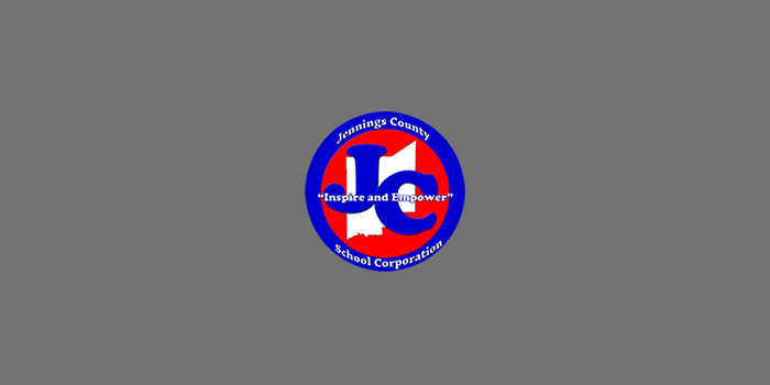 Jennings County School Corporation logo with Inspire and Empower
