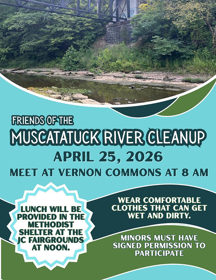 Friends of the Muscatatuck River Cleanup flyer