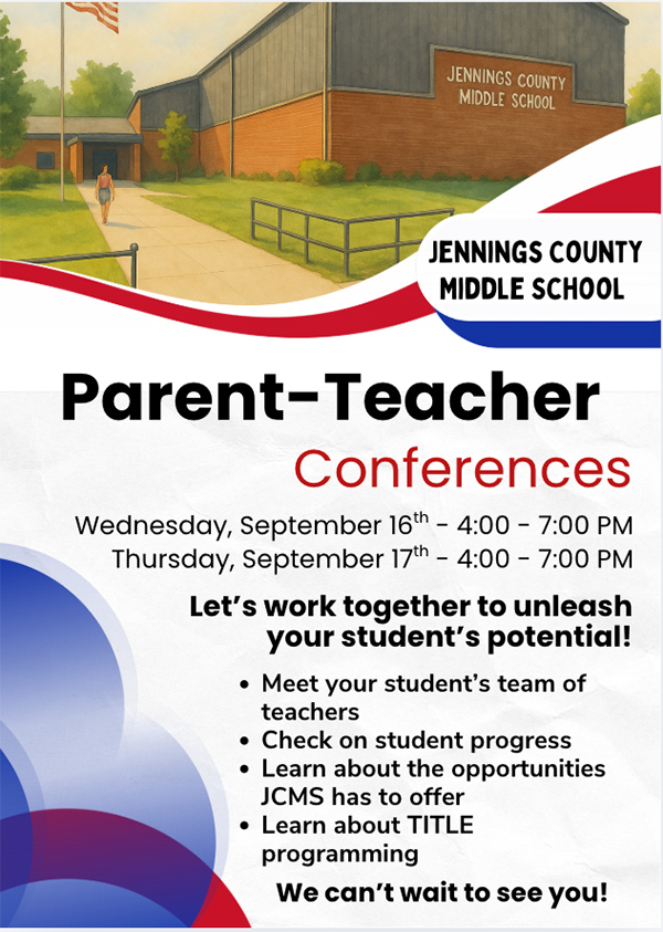Parent-Teacher Conferences flyer