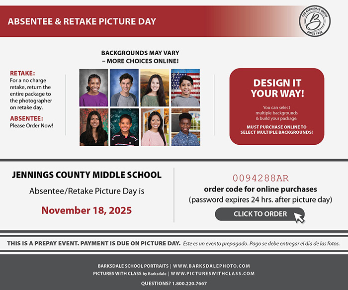 Link to sign up for picture retakes