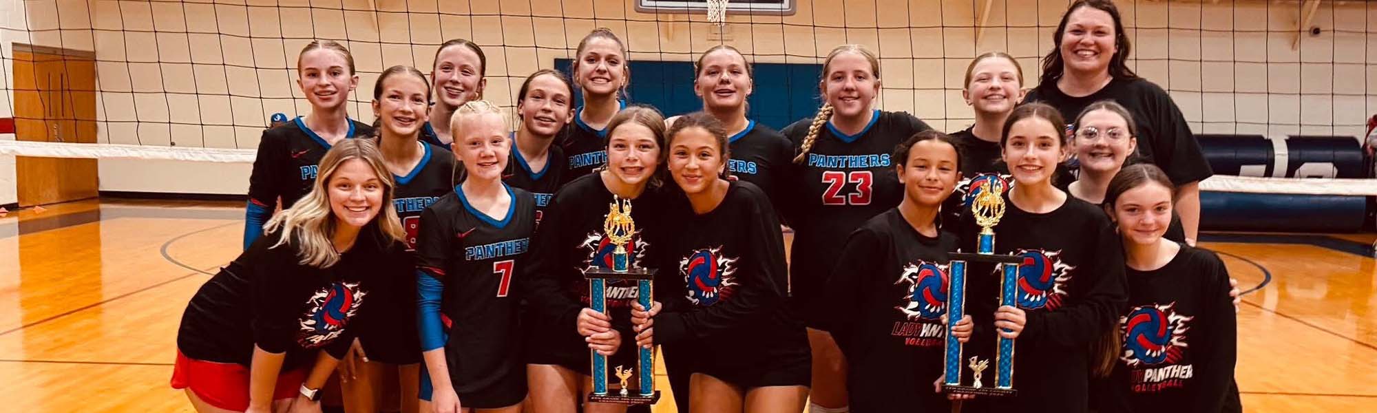 Girls volleyball team