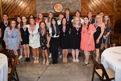 Seniors Honors students