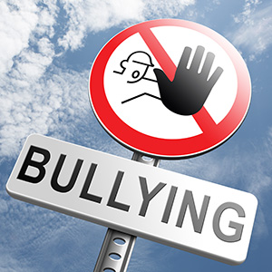 no bullying sign