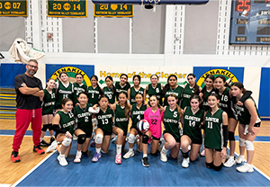 Girls volleyball team