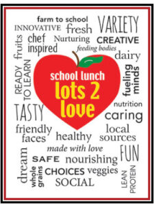 School Lunch lots of love