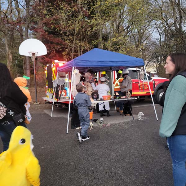 TrunkOrTreat Fire Truck Display