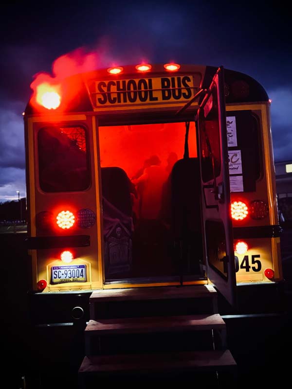 TrunkOrTreat Haunted School Bus