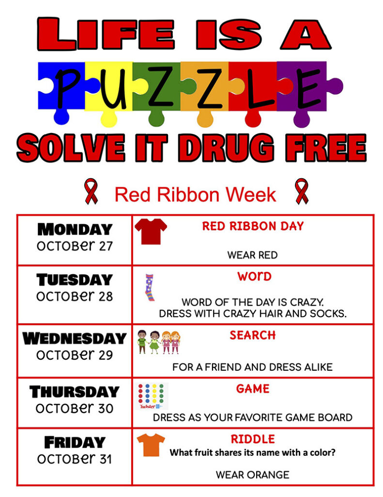 Red Ribbon Week flyer