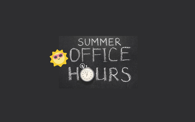 Summer Office Hours