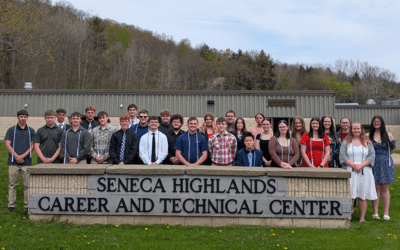 Seneca Highlands CTC Holds the National Technical Honor Society Induction Ceremony
