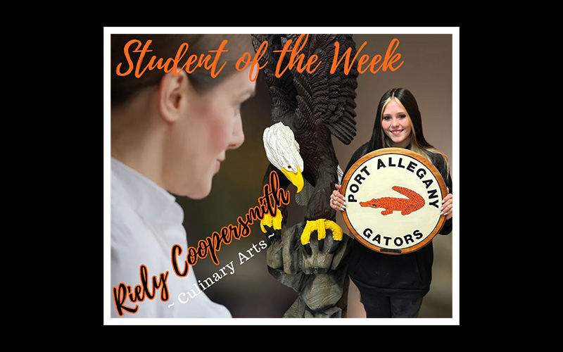 Seneca Highlands Career and Technical Center Student of the Week – Riely Coopersmith