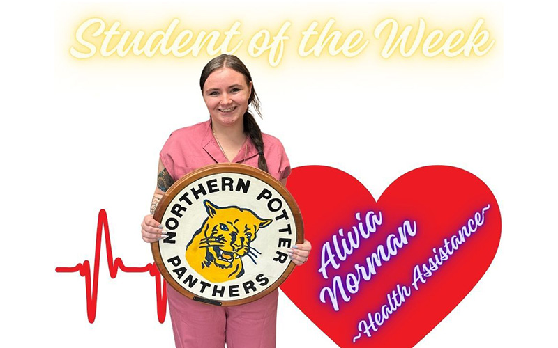 Seneca Highlands CTC’S Student of the Week