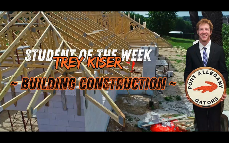 Seneca Highlands Career and Technical Center Student of the Week – Trey Kiser