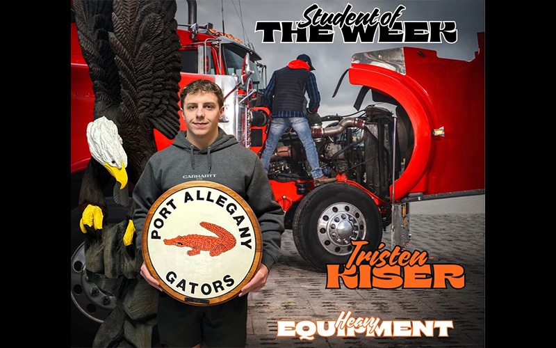 Seneca Highlands Career and Technical Center Student of the Week – Tristen Kiser