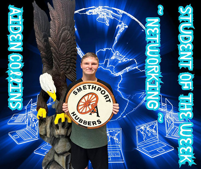 Student of the Week, Aiden Collins - Networking