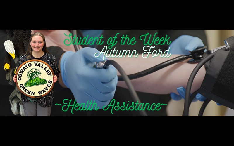 Seneca Highlands Career and Technical Center Student of the Week – Autumn Ford