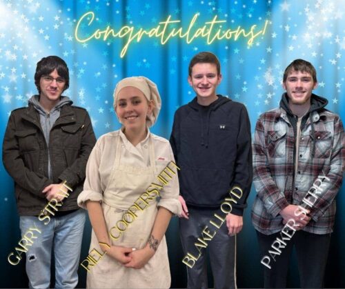 Congratulations to Garry, Riely, Blake, and Parker