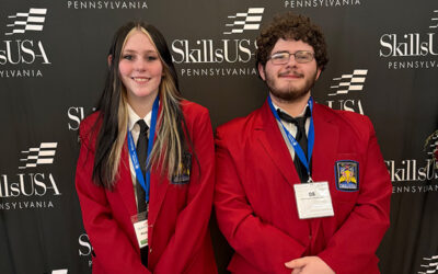 Two Seneca Highlands Career and Technical Center Students Compete in PA SkillUSA State Competition