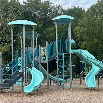 Young student working with a bead slide