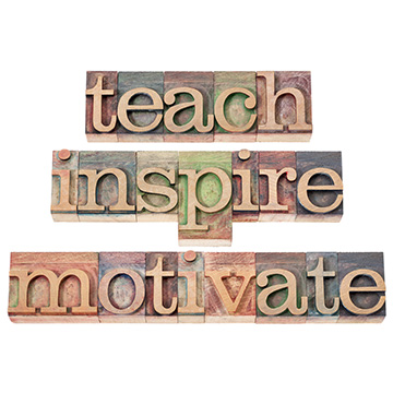 teach inspire motivate