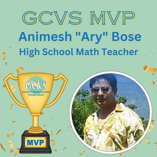 GCVS MVP Animesh 