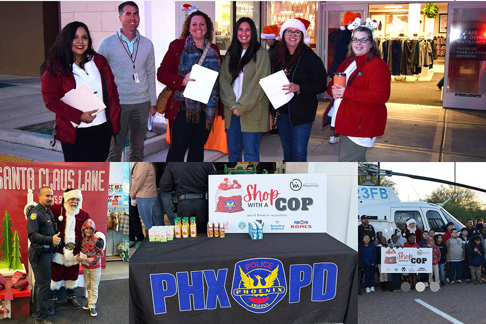 Photo collage of recent events attended by the superintendent