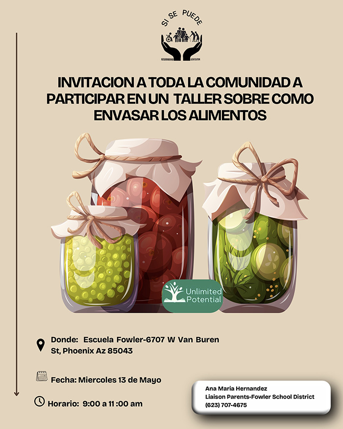 Food Packaging Workshop in Spanish