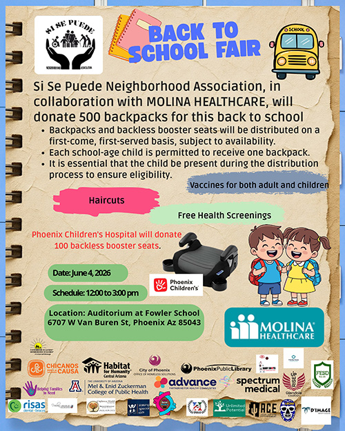 Back-to-School Fair Flyer - English