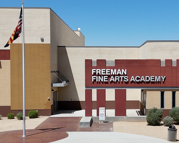 Freeman Fine Arts Academy building