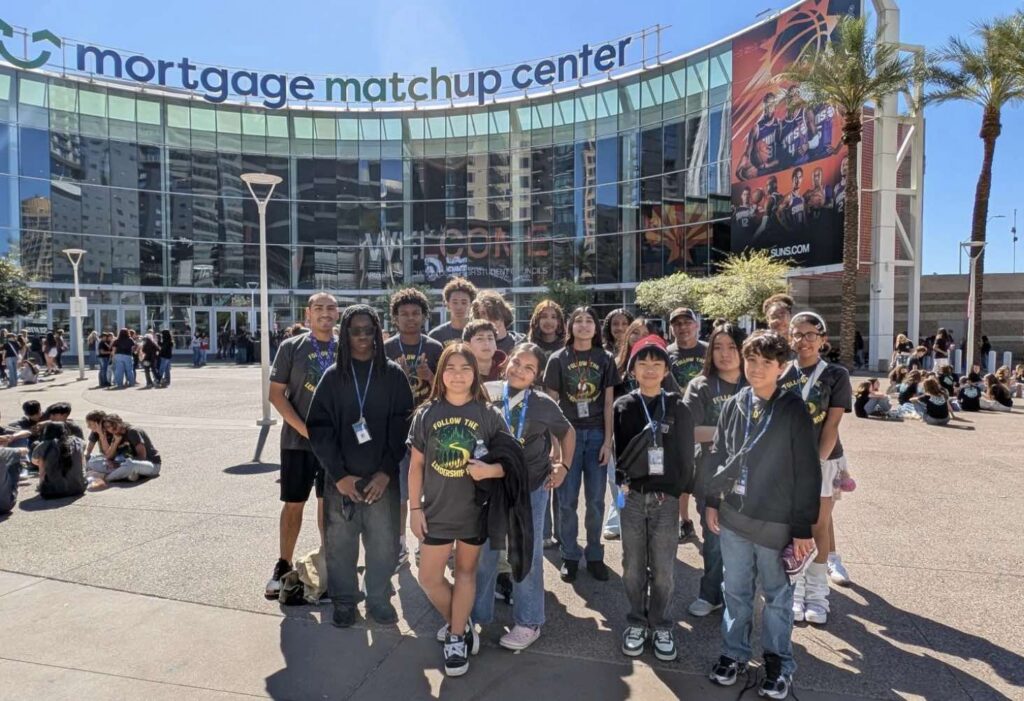Collier’s Student Council attending team-building workshops at PHX Arena in Phoenix