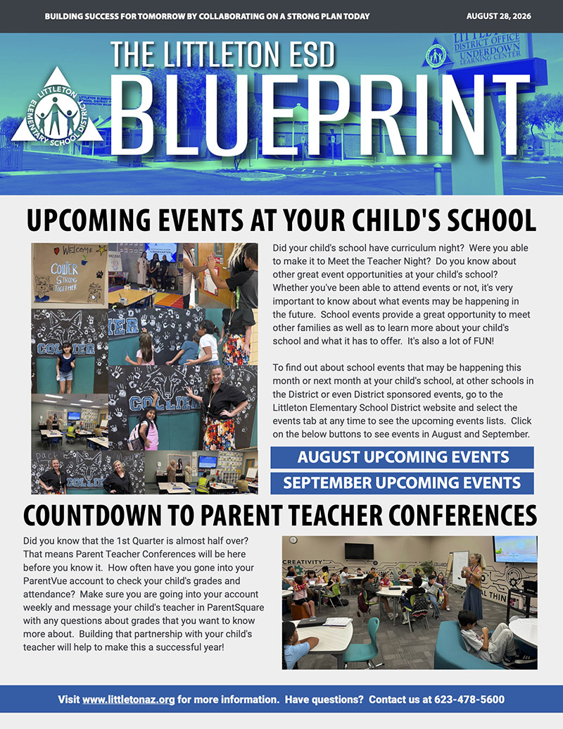 The Littleton ESD Blueprint for August 28, 2026