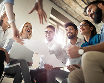 Teachers working together