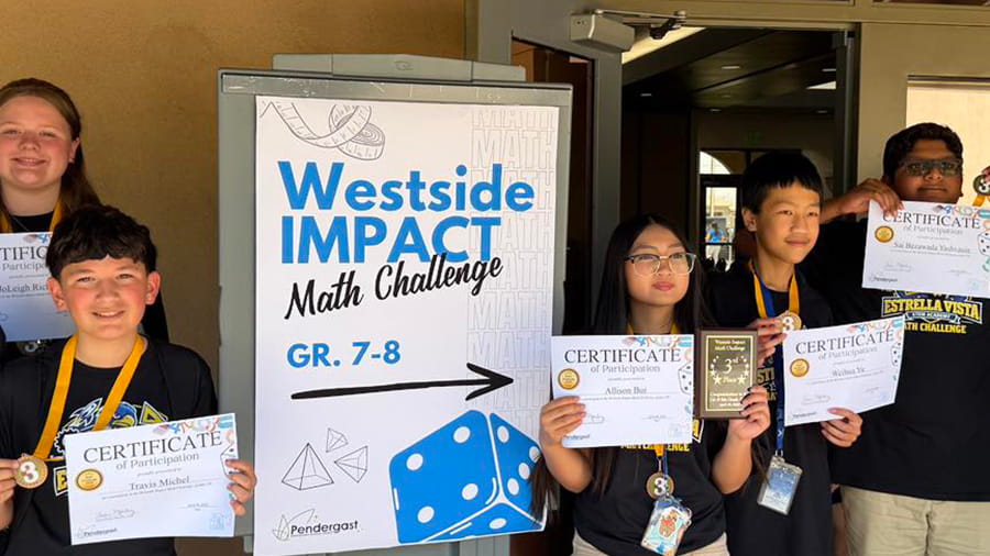 Estrella Vista Math Challenge Team