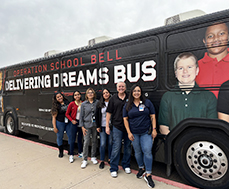 Delivering Dreams Bus
