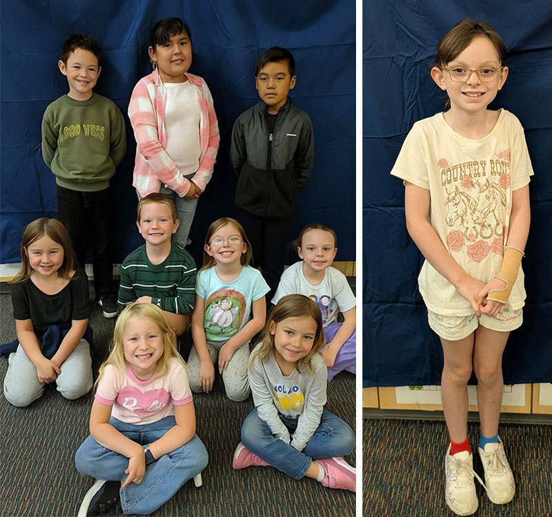 Frazier's Finest students for September 12, 2025