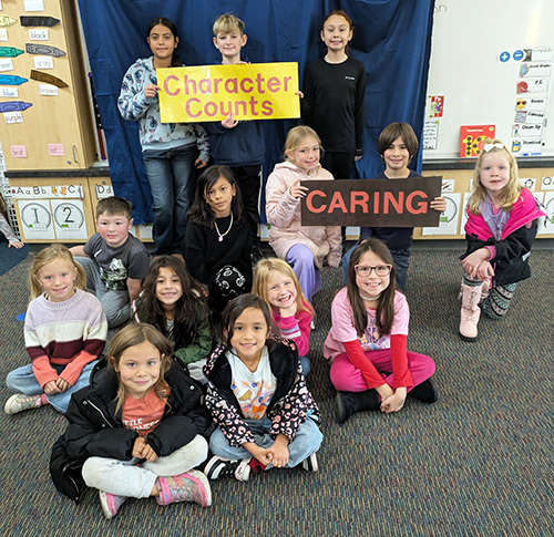 Students of the month for November 2025