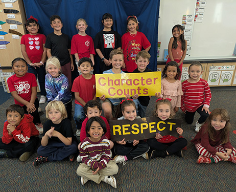 Group of happy students representing Student of the Month for September 2025