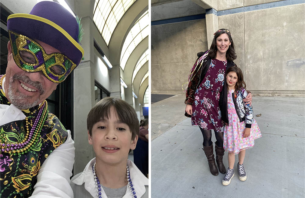 Photo collage of parents, students and staff attending annual VIP Royal Ball