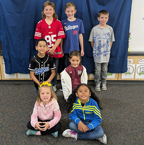 Group of students representing Frazier's Finest for November 7, 2025