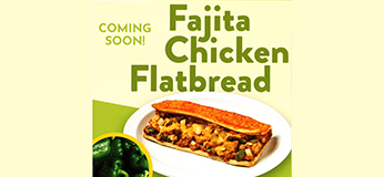 Fajita Chicken Flatbread