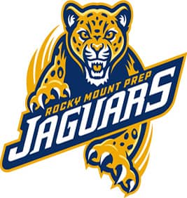 Illustration of a jaguar with Rocky Mount Prep Jaguars written over it
