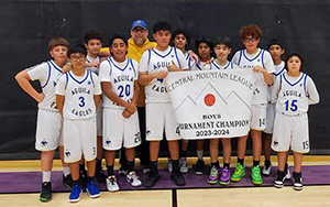 Boys volleyball team