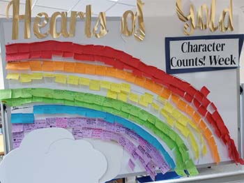 Hearts of gold poster