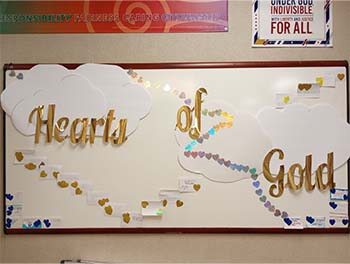 Hearts of gold poster