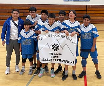 Boys volleyball team